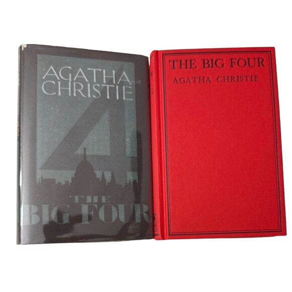 Agatha Christie The Big Four 2006 Murder Mystery Hardcover DJ Harper Collins - Picture 1 of 14